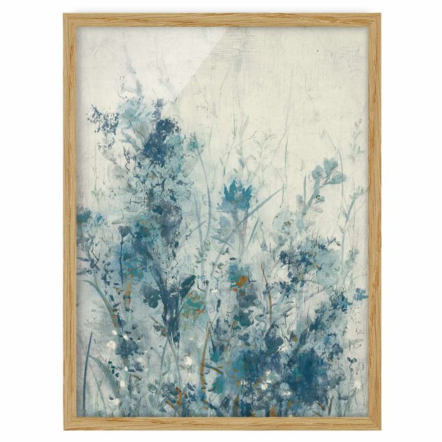 quadros flores Blue Spring Meadow I