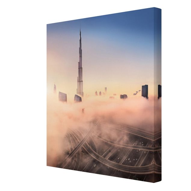 Quadros cidades Heavenly Dubai Skyline
