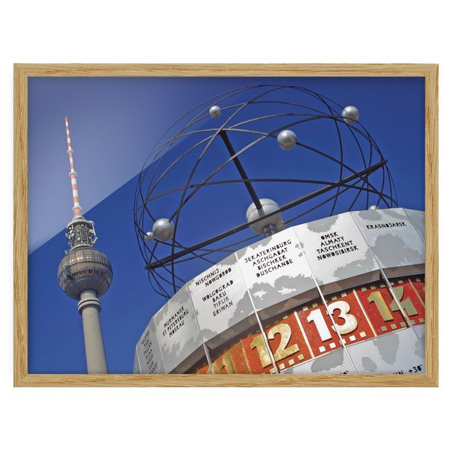 quadro azul Berlin Alexanderplatz