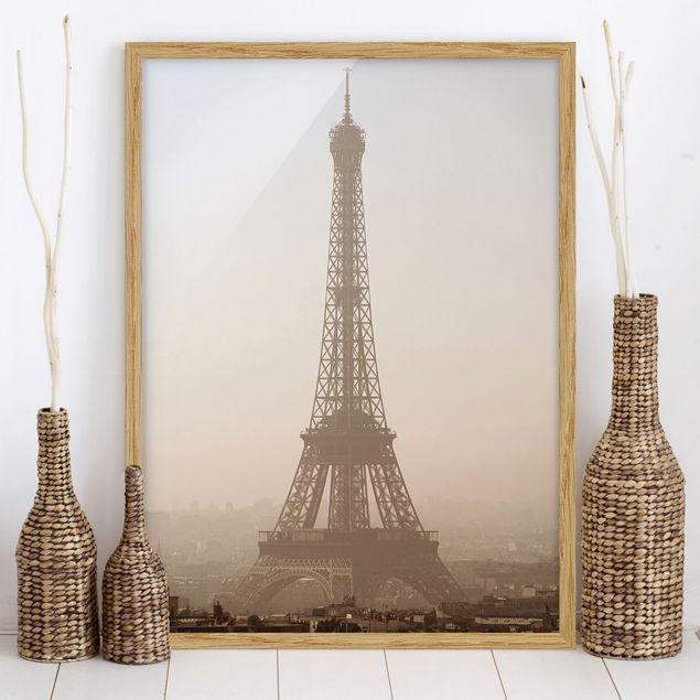 decoraçao para parede de cozinha Tour Eiffel