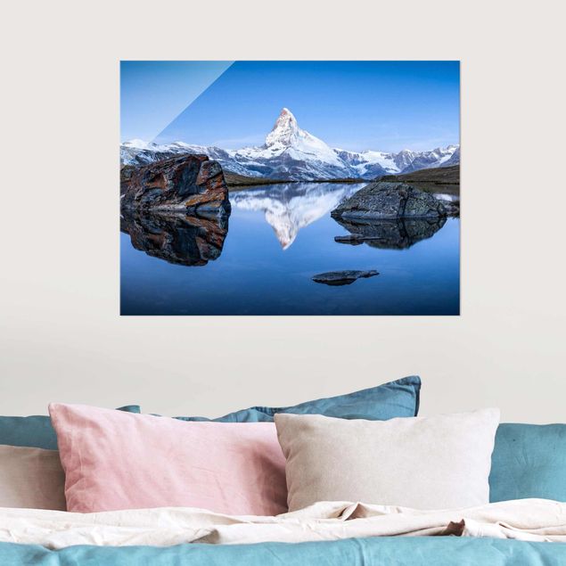 decoraçoes cozinha Stellisee Lake In Front Of The Matterhorn