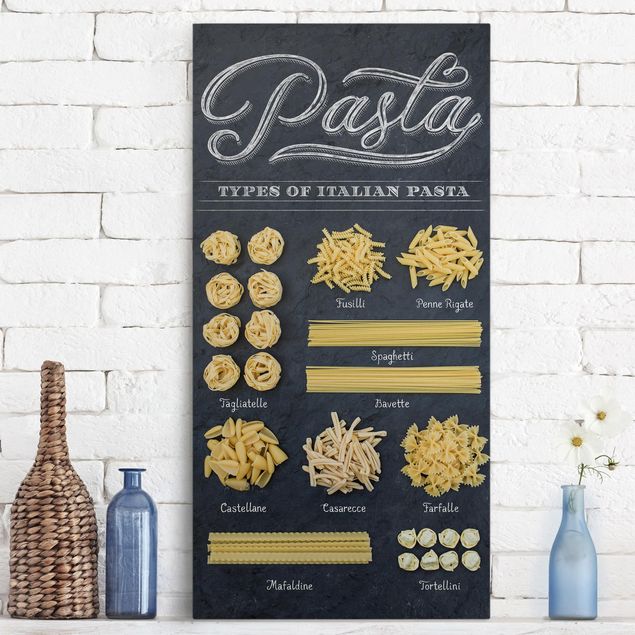 decoraçoes cozinha Italian Pasta Varieties