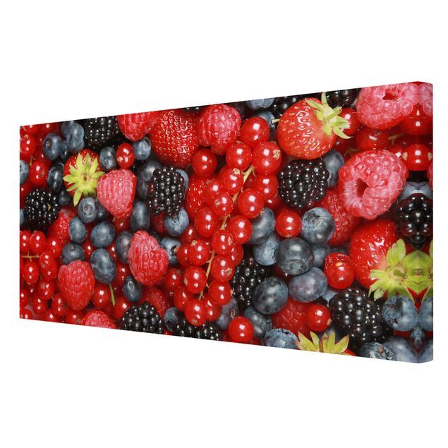Quadros vermelhos Fruity Berries