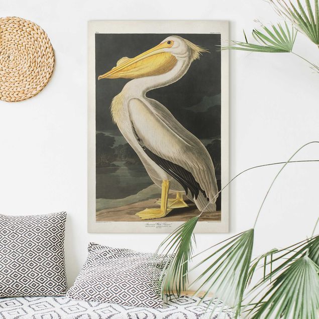 decoraçao para parede de cozinha Vintage Board White Pelican