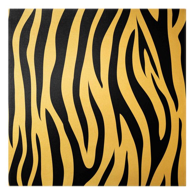 quadro animais quarto bebé Zebra Print