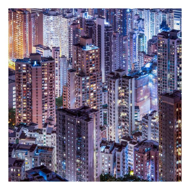 Quadros cidades Hong Kong Sea Of Lights