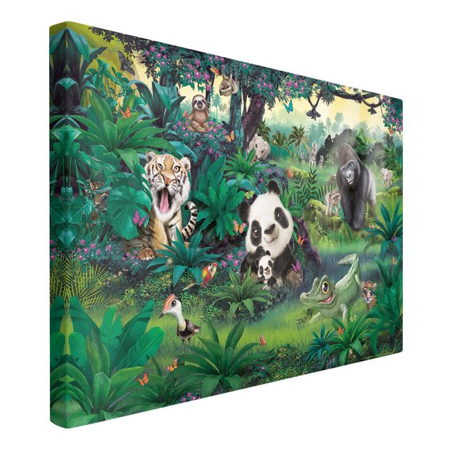 Decoração para quarto infantil Jungle With Animals