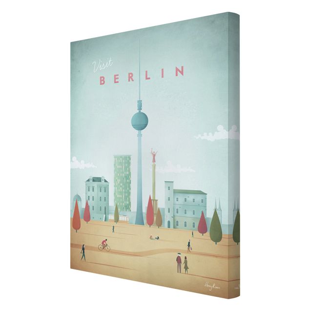 Quadros cidades Travel Poster - Berlin