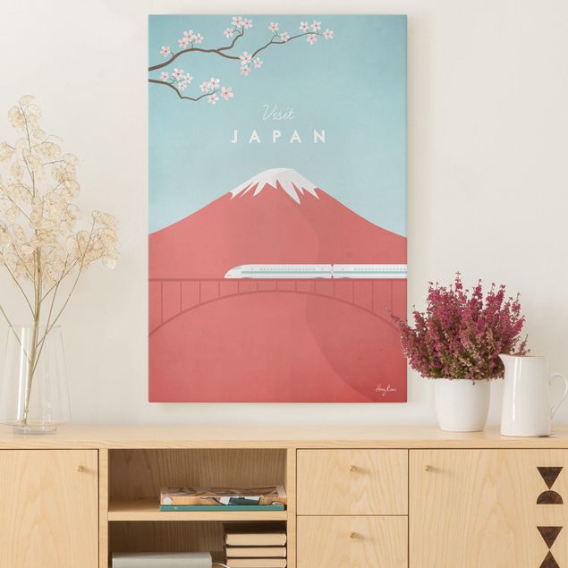 decoraçao para parede de cozinha Travel Poster - Japan