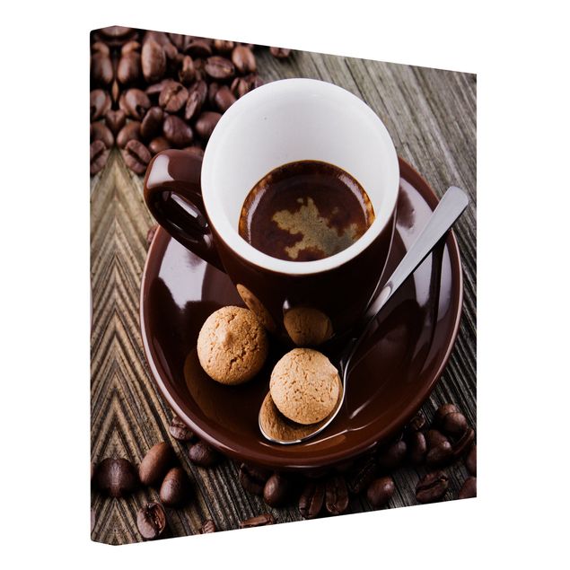 Quadros famosos Coffee Mugs With Coffee Beans