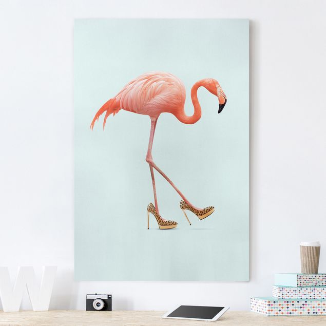 decoraçoes cozinha Flamingo With High Heels