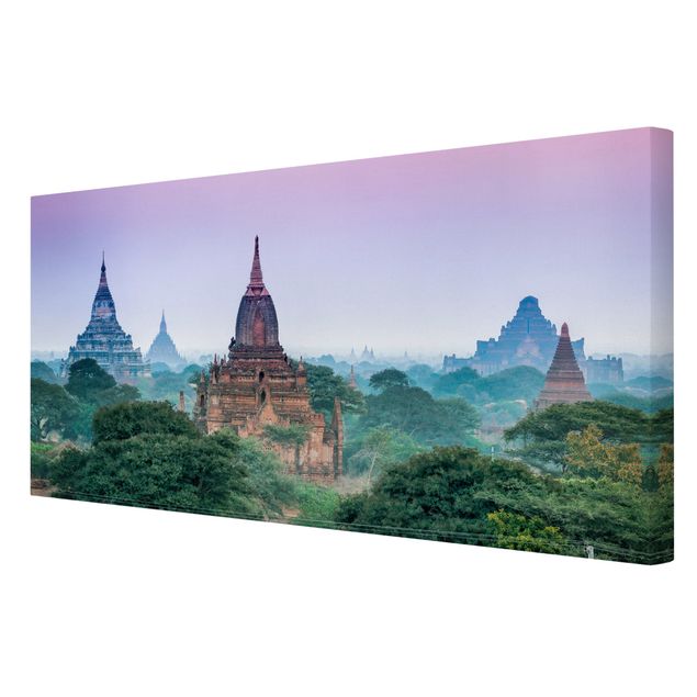 Telas decorativas paisagens Temple Grounds In Bagan