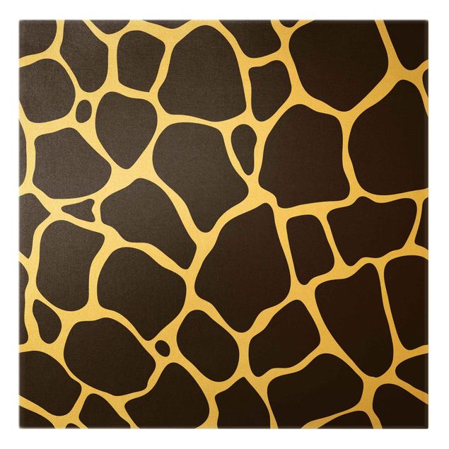 Quadros padrões Giraffe Print