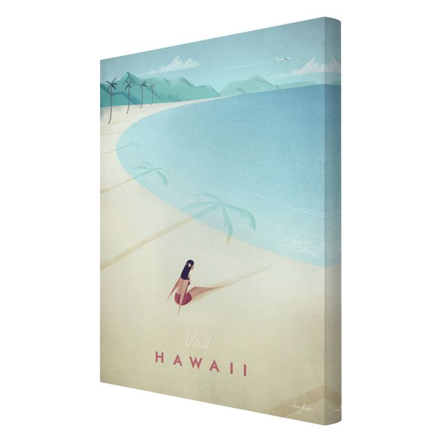 quadros sobre o mar Travel Poster - Hawaii
