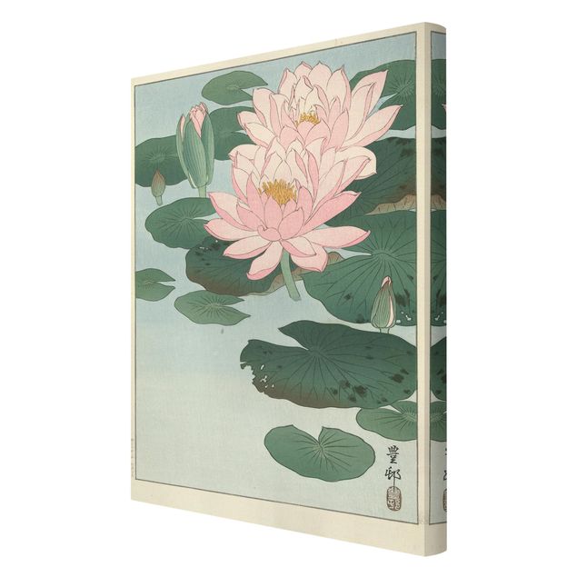 quadros de flores Ohara Shôson - Water Lilies