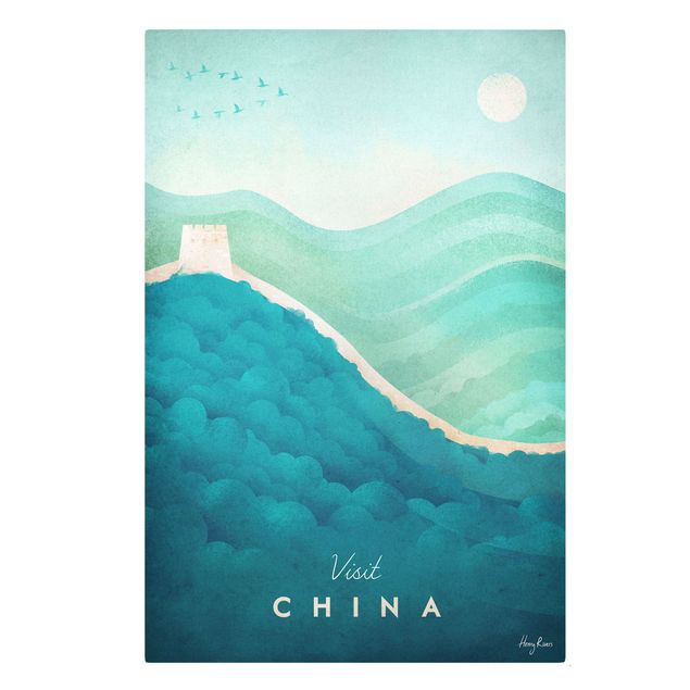 Quadros cidades Travel Poster - China