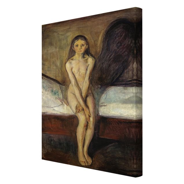 Quadros famosos Edvard Munch - Puberty