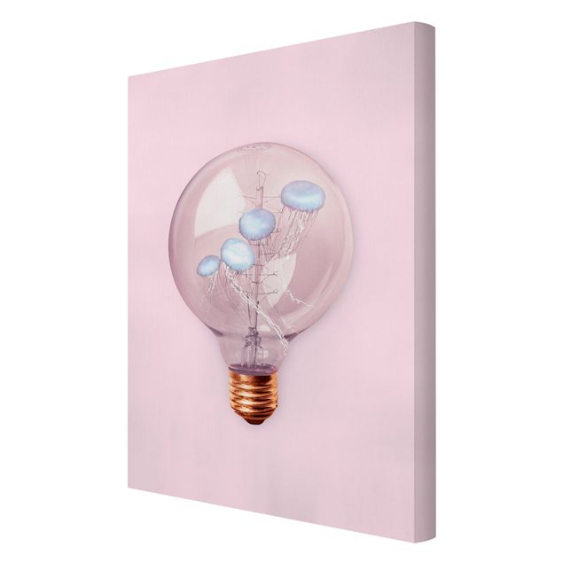 Quadros de Jonas Loose Light Bulb With Jellyfish