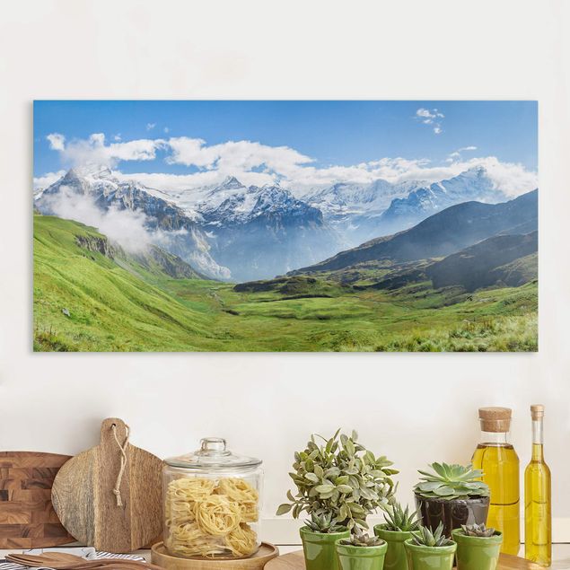 decoraçoes cozinha Swiss Alpine Panorama