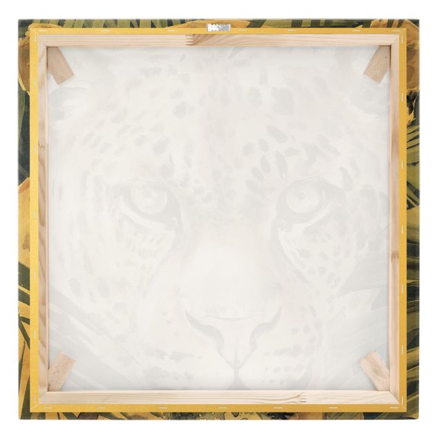 Telas decorativas Leopard In The Jungle