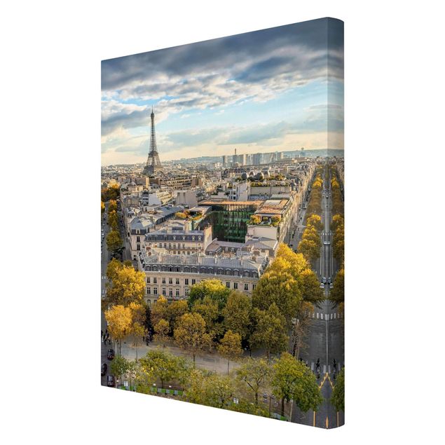 Telas decorativas cidades e paisagens urbanas Nice day in Paris