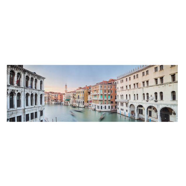 Quadros modernos Grand Canal View From The Rialto Bridge Venice