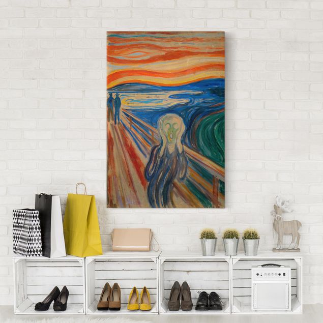 decoraçao para parede de cozinha Edvard Munch - The Scream