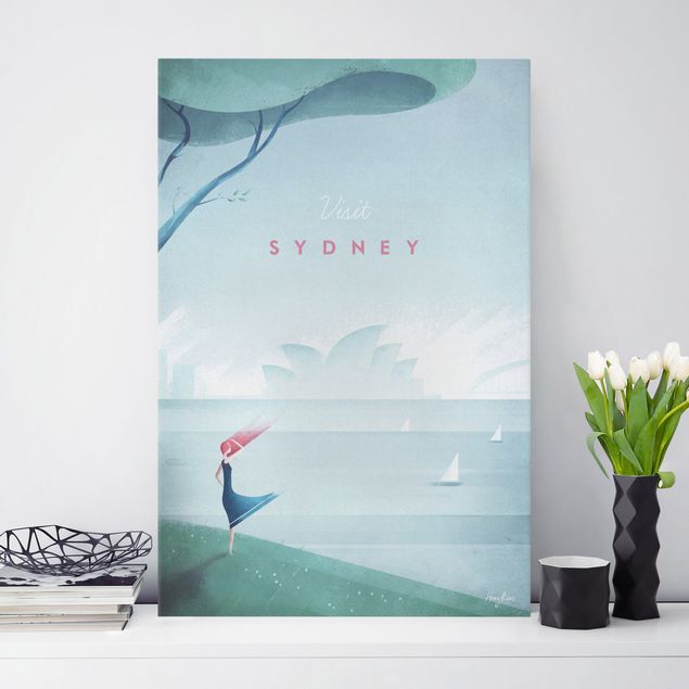 Quadros Austrália Travel Poster - Sidney