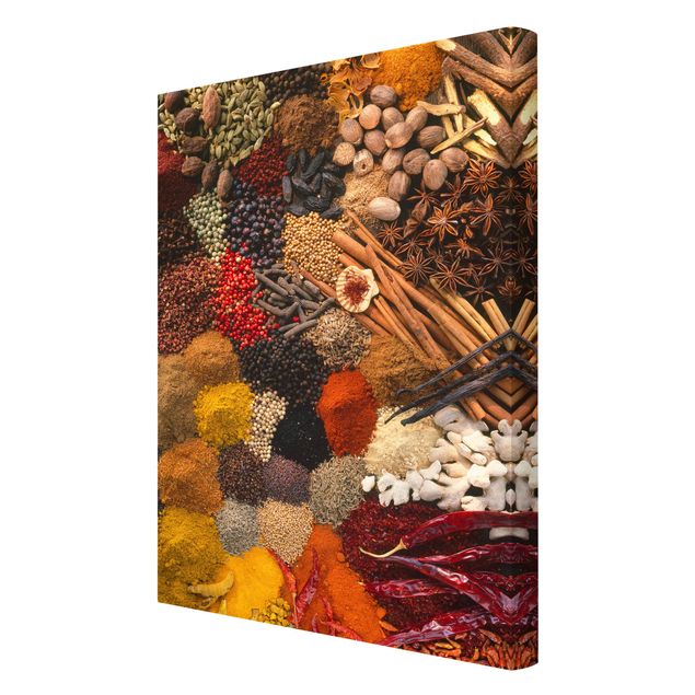 quadros em tela Exotic Spices