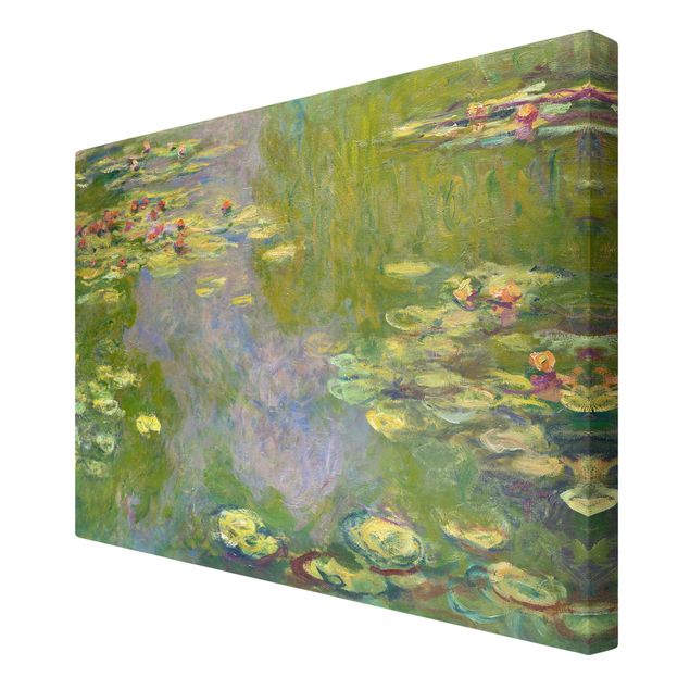 Quadros florais Claude Monet - Green Waterlilies
