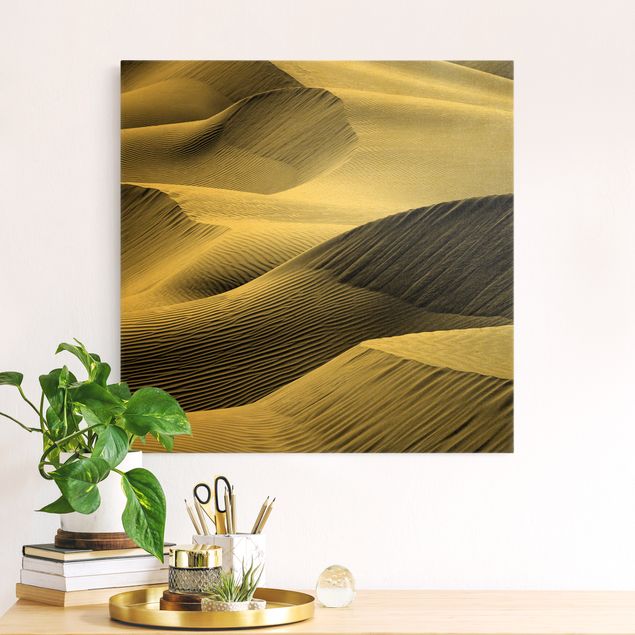decoraçoes cozinha Wave Pattern In Desert Sand