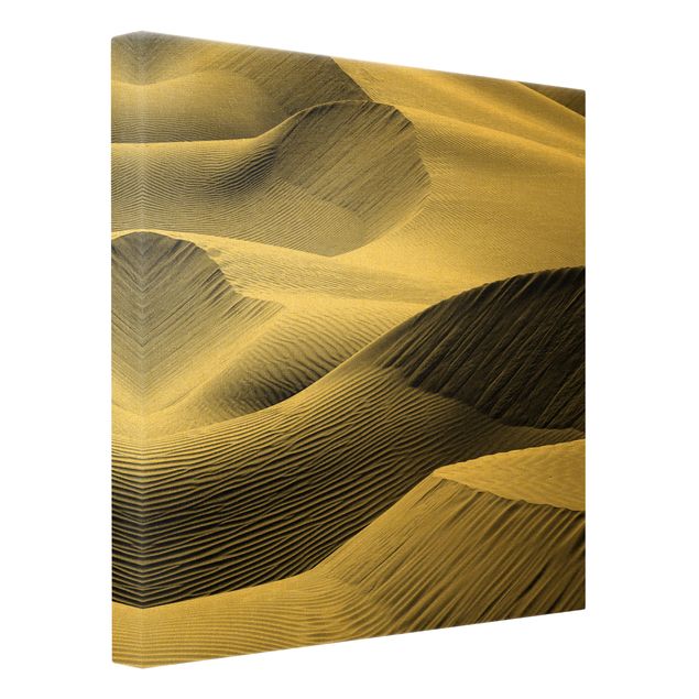 Quadros África Wave Pattern In Desert Sand
