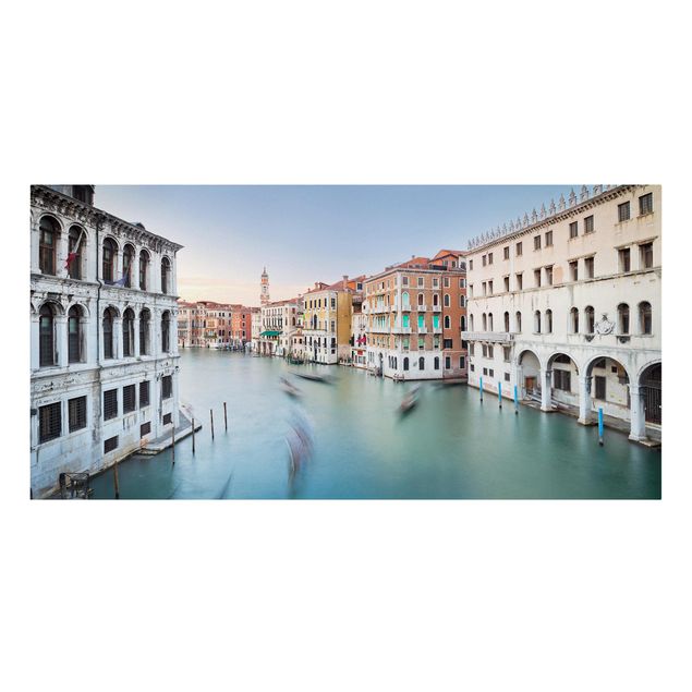 Quadros modernos Grand Canal View From The Rialto Bridge Venice