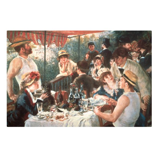 Quadros famosos Auguste Renoir - Luncheon Of The Boating Party
