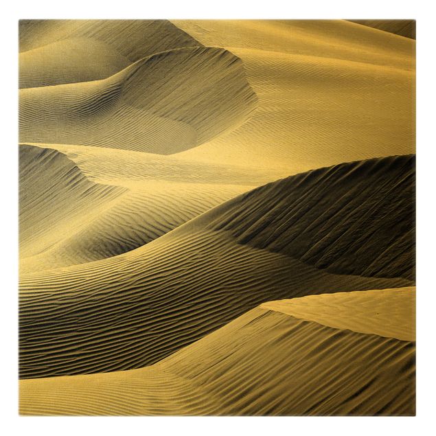 Quadros natureza Wave Pattern In Desert Sand