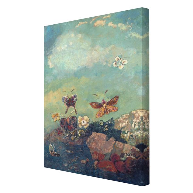 Quadros famosos Odilon Redon - Butterflies