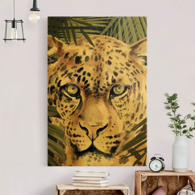 Quadros selva Leopard In The Jungle