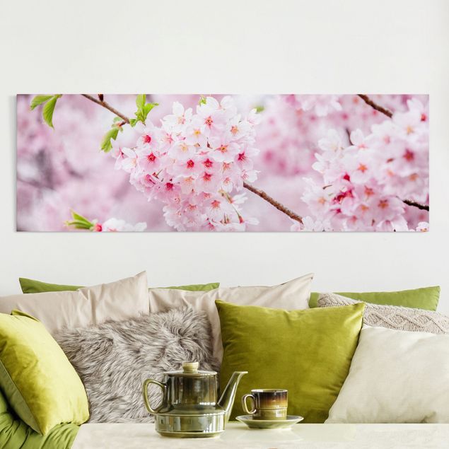 Quadros Ásia Japanese Cherry Blossoms