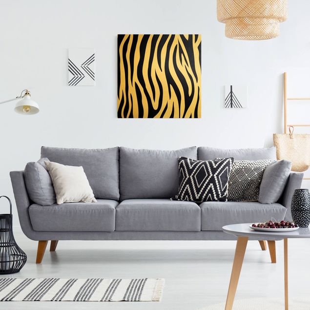 Telas decorativas animais Zebra Print