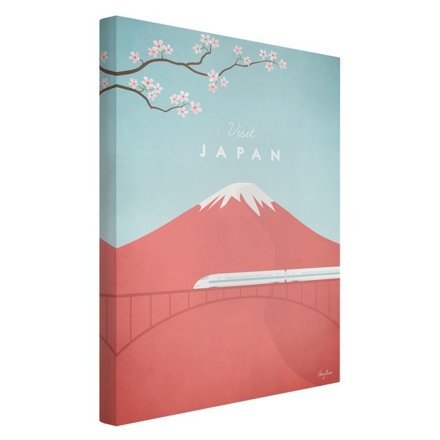 quadro com paisagens Travel Poster - Japan