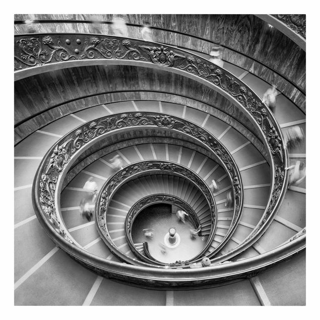 Telas decorativas cidades e paisagens urbanas Bramante Staircase