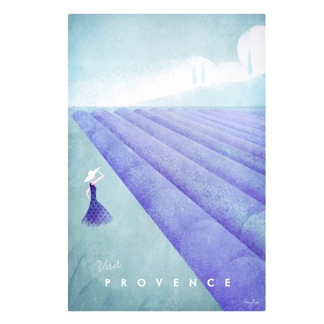 Quadros em lilás Travel Poster - Provence