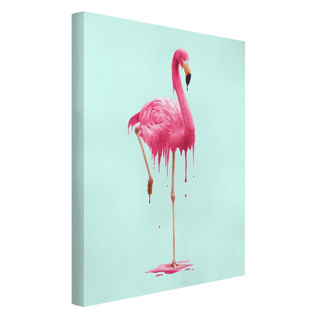 Quadros famosos Melting Flamingo