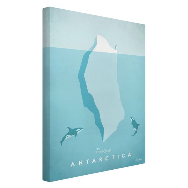 quadros de paisagens Travel Poster - Antarctica