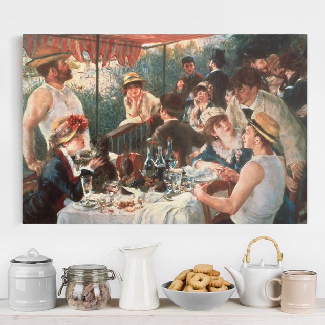 decoraçao cozinha Auguste Renoir - Luncheon Of The Boating Party