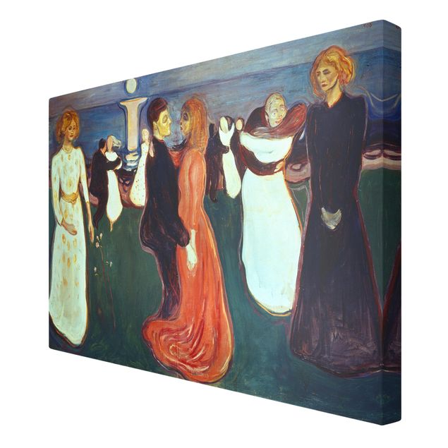 Quadros famosos Edvard Munch - The Dance Of Life