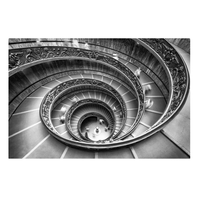 Telas decorativas cidades e paisagens urbanas Bramante Staircase