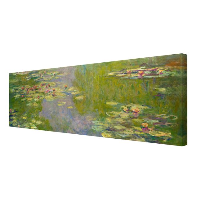 Quadros florais Claude Monet - Green Waterlilies