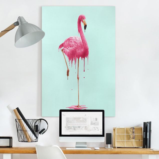 decoraçoes cozinha Melting Flamingo