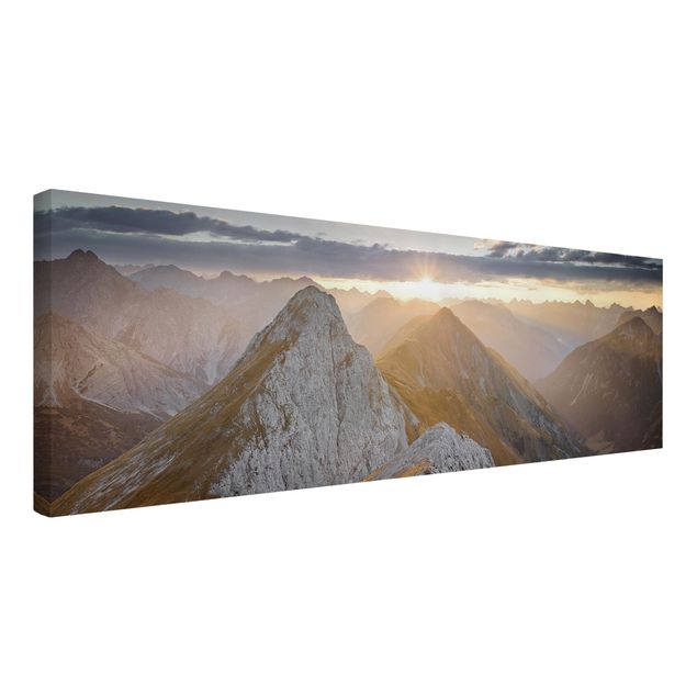 quadros de paisagens Lechtal Alps